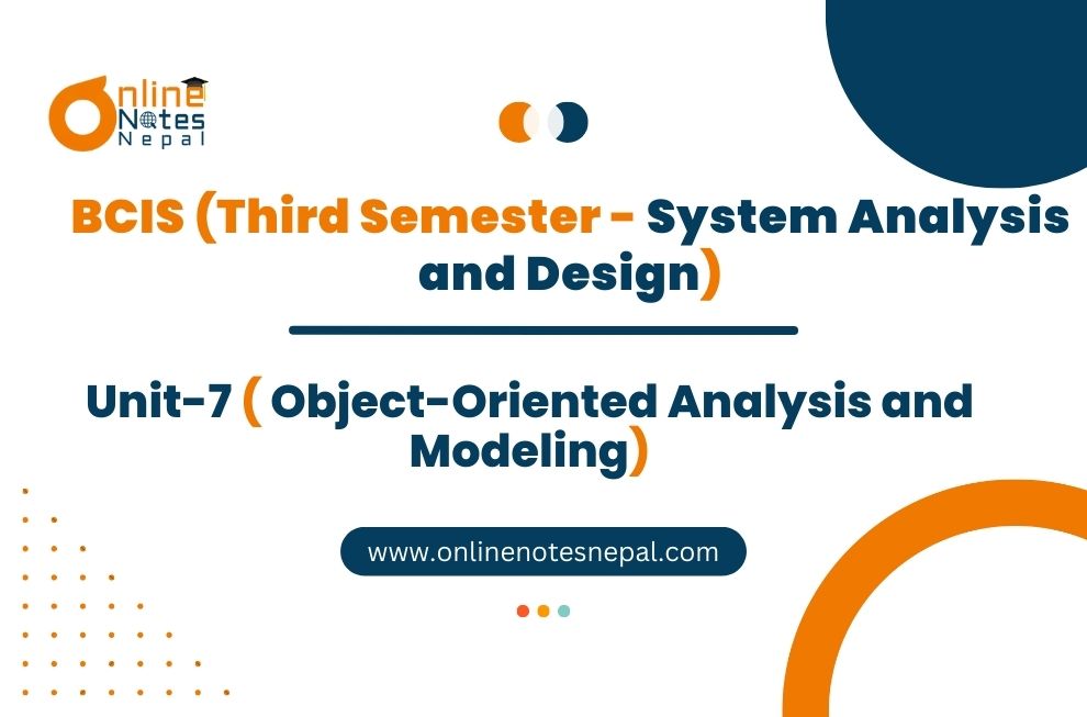 Object-Oriented Analysis and Modeling Photo